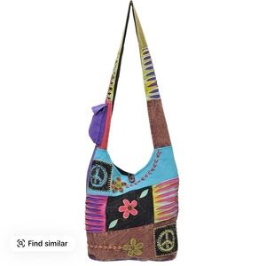 Summer Peace Hobo Bag, BNWT